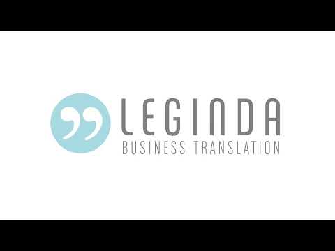 LEGINDA Übersetzungen online bestellen, ganz einfach!