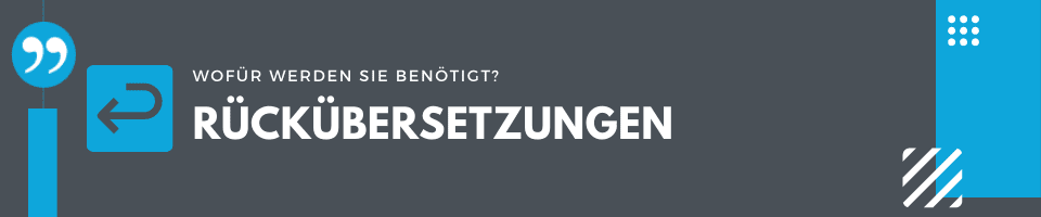 Rückübersetzungen