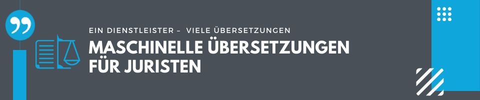Übersetzungen für Juristen